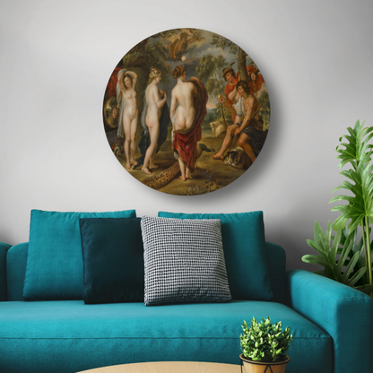 Het oordeel van Parijs - Peter Paul Rubens forex muurcirkel