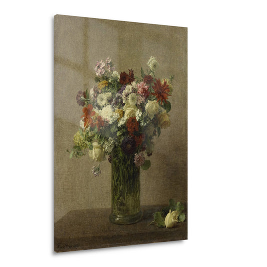Stilleven met bloemen - Henri Fantin-Latour Acrylglas