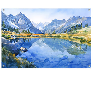 Landschap tuinposters