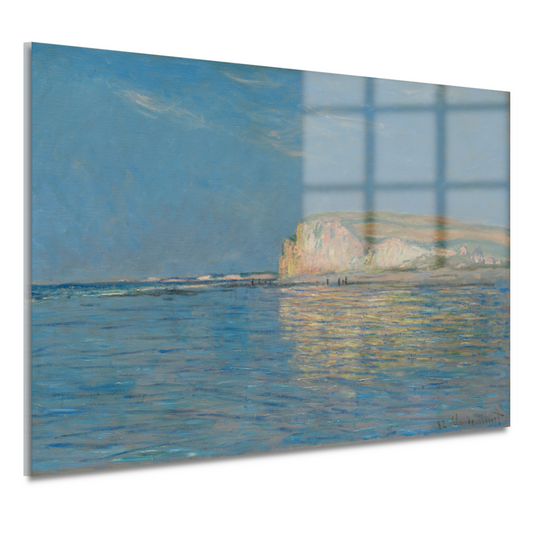 Eb bij Pourville, nabij Dieppe - Claude Monet acrylglas