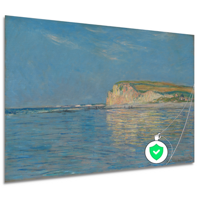 Eb bij Pourville, nabij Dieppe - Claude Monet poster