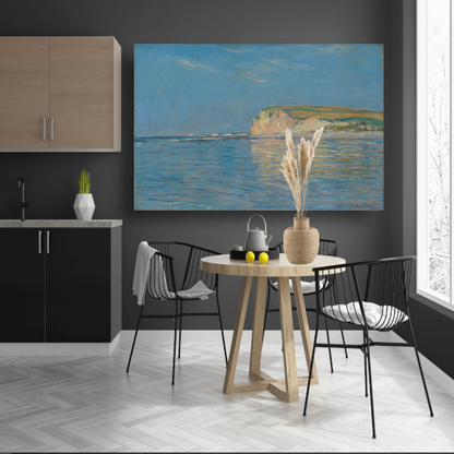 Eb bij Pourville, nabij Dieppe - Claude Monet poster