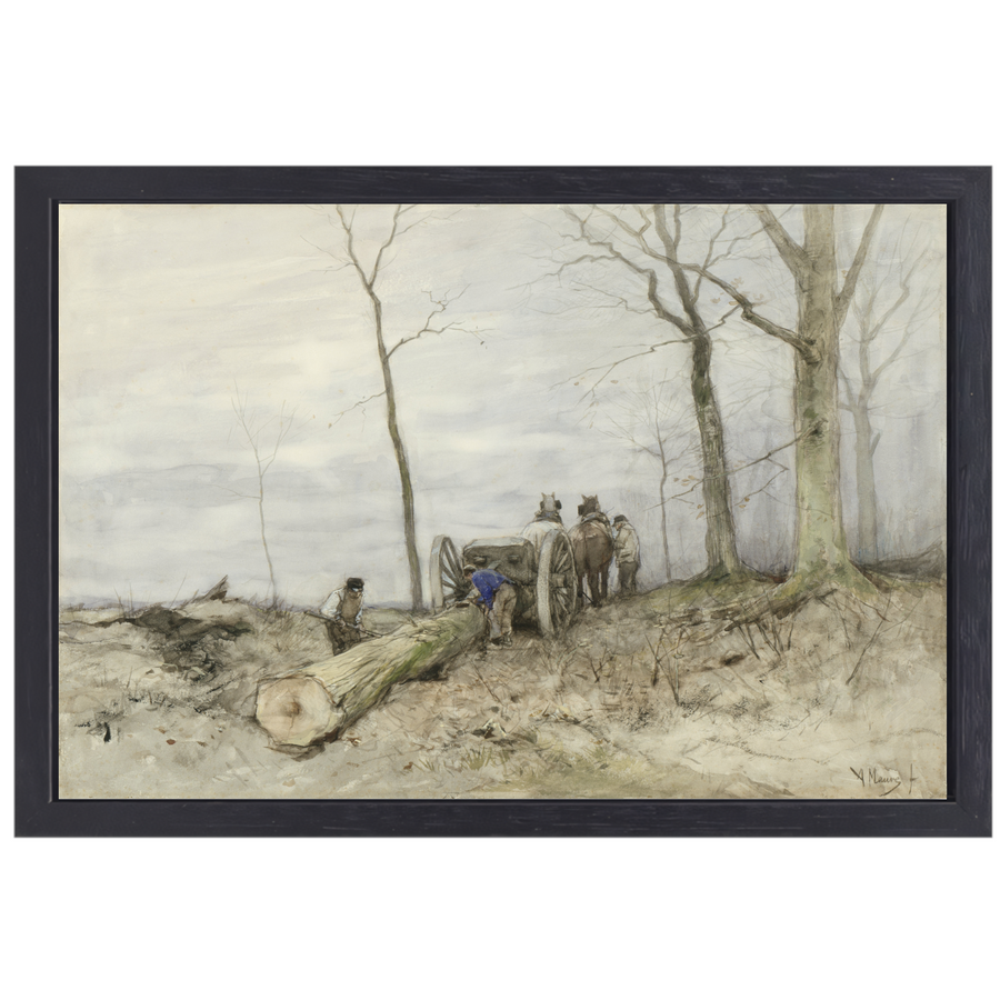 De Mallejan - Anton Mauve canvas met baklijst