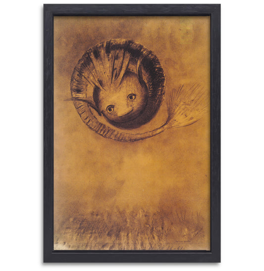 Hersenschim - Odilon Redon canvas met baklijst