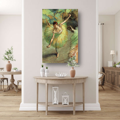 Danser - Edgar Degas canvas met baklijst