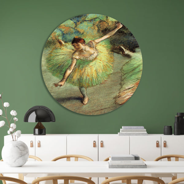 Danser - Edgar Degas forex muurcirkel