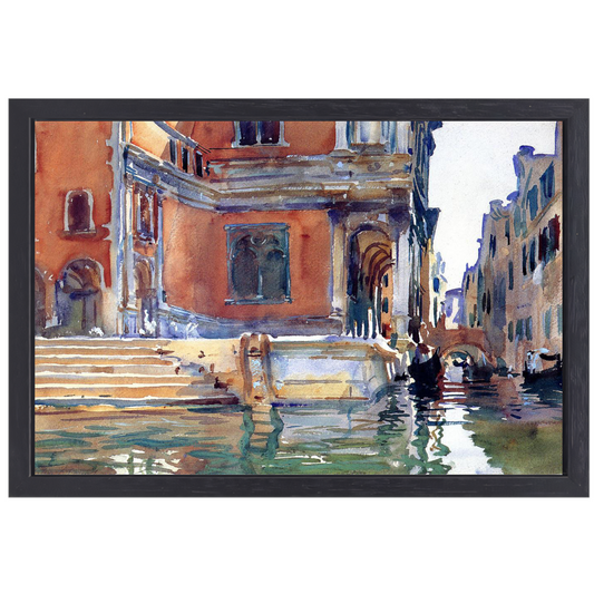 Scuola Grande di San Rocco - John Singer Sargent canvas met baklijst