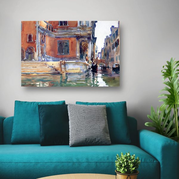 Scuola Grande di San Rocco - John Singer Sargent poster