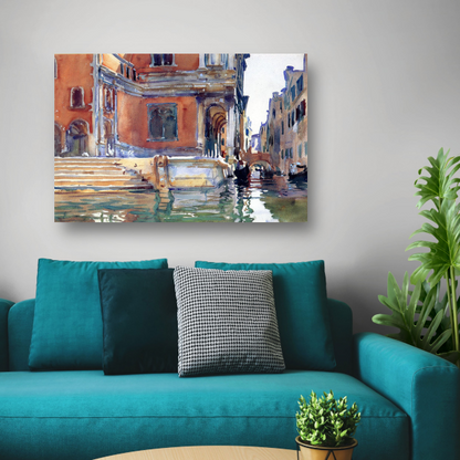 Scuola Grande di San Rocco - John Singer Sargent poster