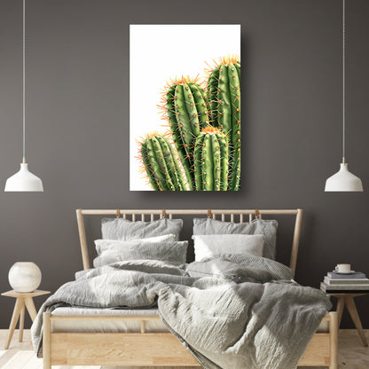 Hyperrealistische Print van Groene Cactussen poster