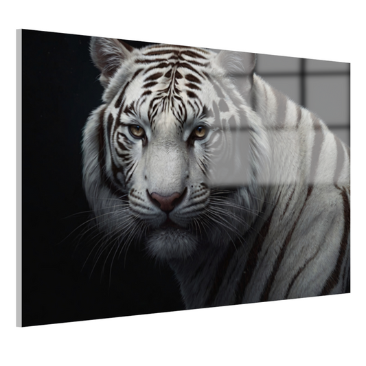 Stille Gaze van de Witte Tijger acrylglas