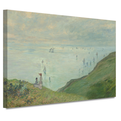 Kliffen bij Pourville - Claude Monet canvas