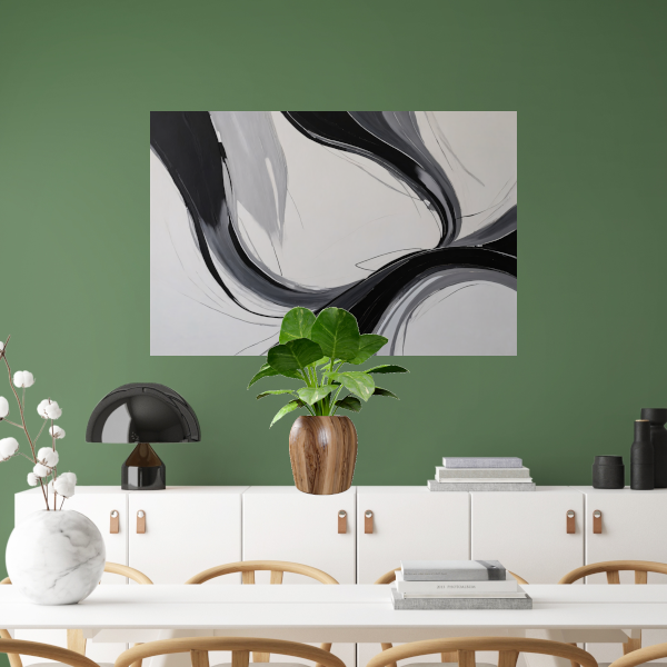 Dynamic Curves in Monochromatic Harmony poster