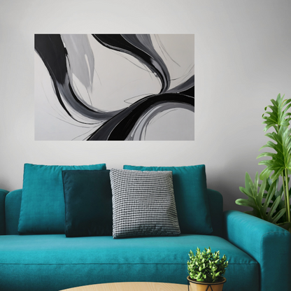 Dynamic Curves in Monochromatic Harmony poster