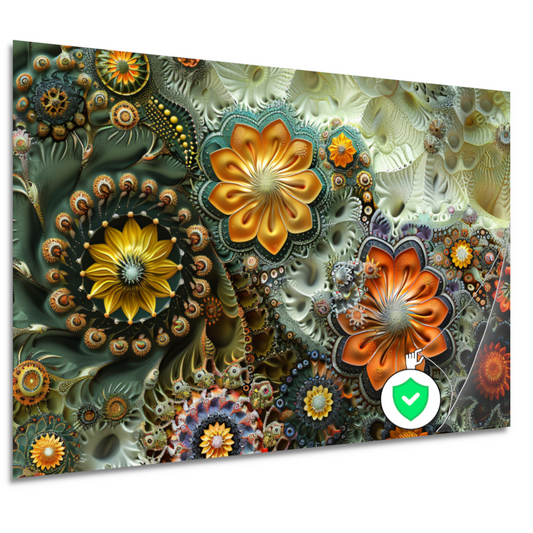 Minimalistische lijnenspel poster