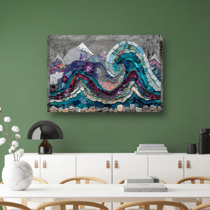 Abstract Vlekken Compositie poster
