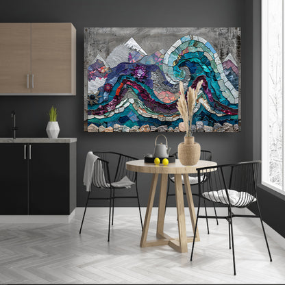 Abstract Vlekken Compositie canvas