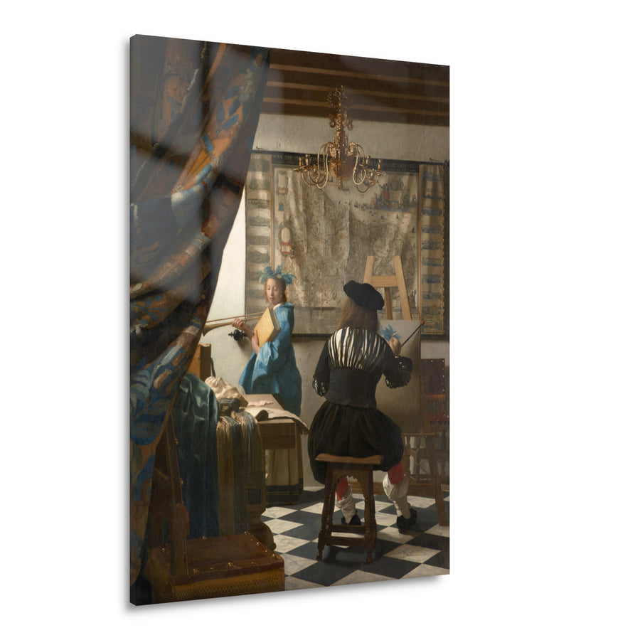 De Schilderkonst - Johannes Vermeer Acrylglas