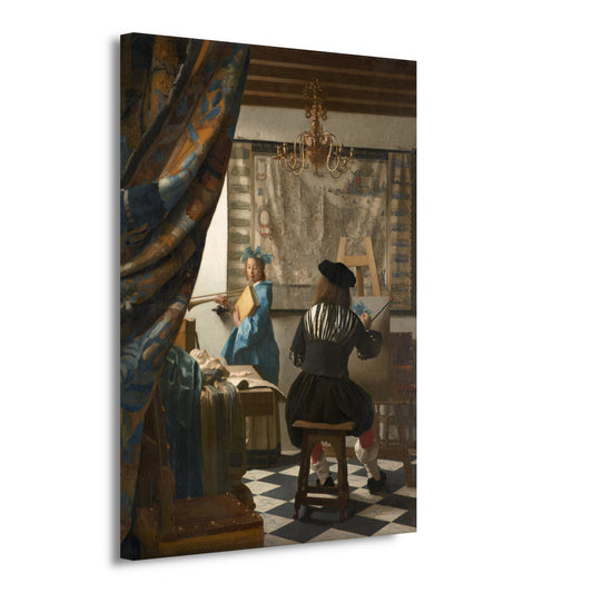 De Schilderkonst - Johannes Vermeer canvas