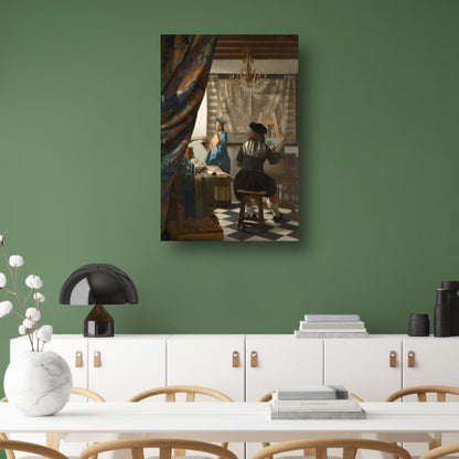 De Schilderkonst - Johannes Vermeer poster