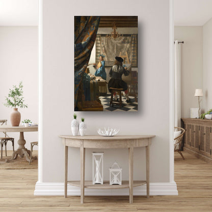De Schilderkonst - Johannes Vermeer poster