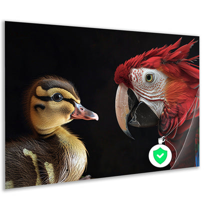 Ara en eend ontmoeting poster