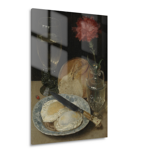 Stilleven met gebakken eieren - Georg Flegel Acrylglas