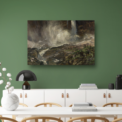 Yoho-waterval - John Singer Sargent canvas met baklijst