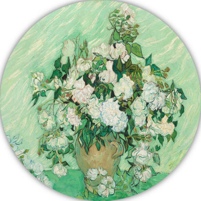 Rozen - Vincent van Gogh forex muurcirkel