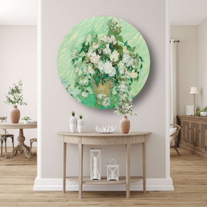Rozen - Vincent van Gogh forex muurcirkel