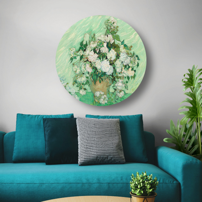 Rozen - Vincent van Gogh forex muurcirkel