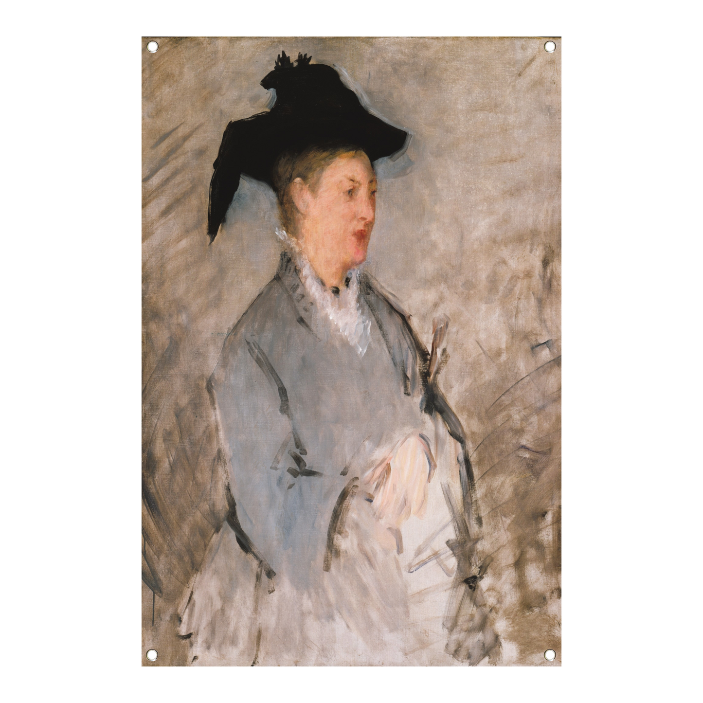 Vrouw - Edouard Manet tuinposter