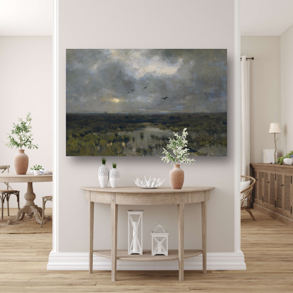 Het moeras - Anton Mauve acrylglas
