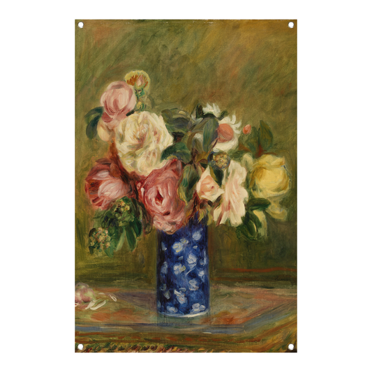 Boeket Rozen - Pierre-Auguste Renoir tuinposter