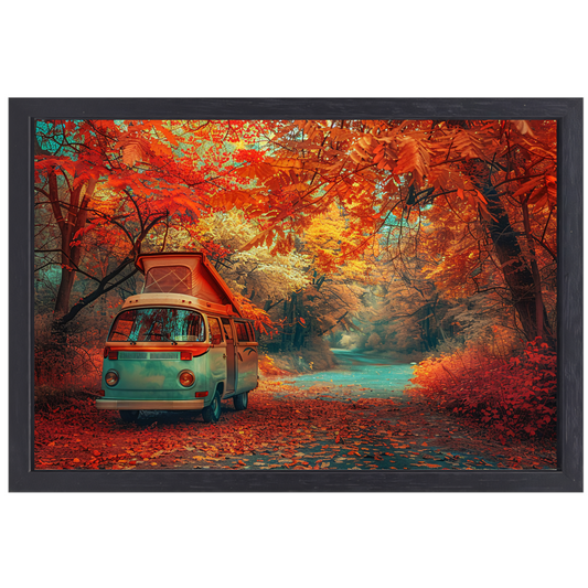 Impressionistisch Landschap Slaapkamer canvas met baklijst