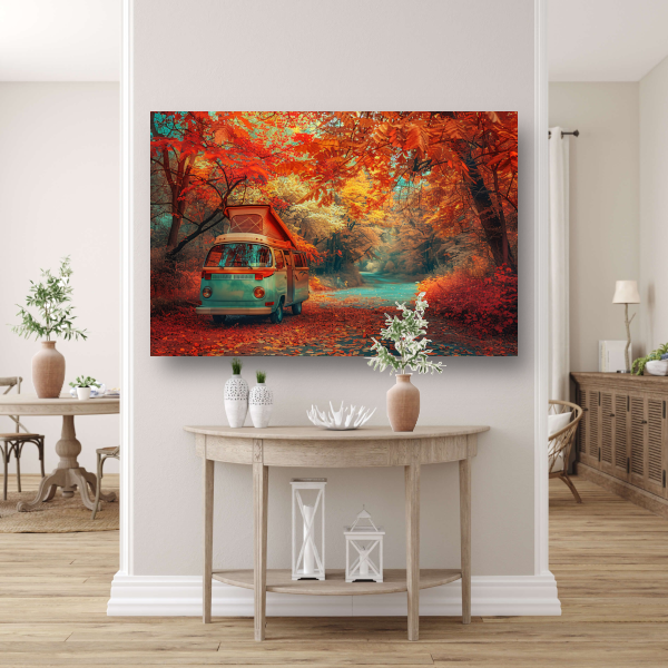 Impressionistisch Landschap Slaapkamer poster