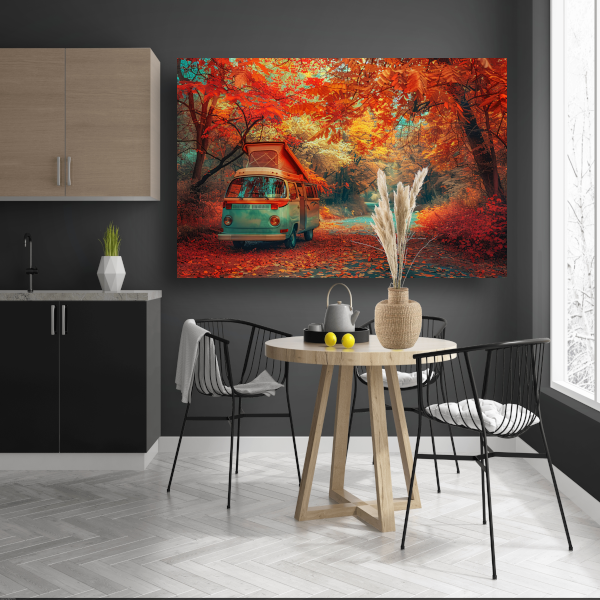 Impressionistisch Landschap Slaapkamer poster
