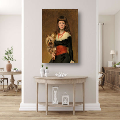 Mevrouw Beatrice Townsend - John Singer Sargent poster