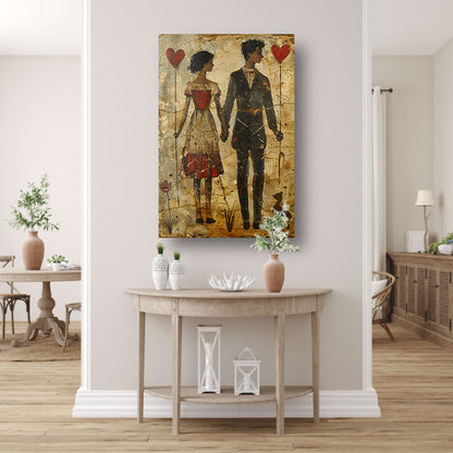 Verstrengelde Liefde met Hart en Hond poster