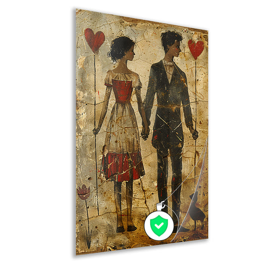 Verstrengelde Liefde met Hart en Hond poster