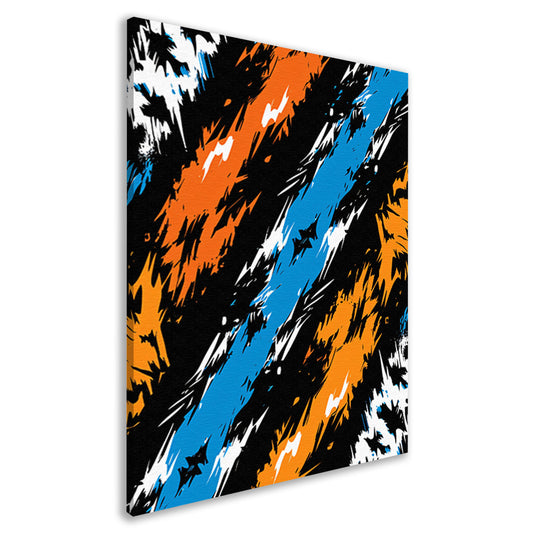 Abstract  met Levendige Kleuren canvas