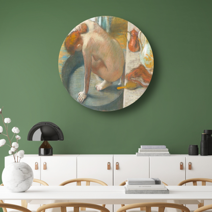 De Badkuip - Edgar Degas forex muurcirkel