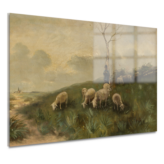 Herder en schapen - Anton Mauve acrylglas