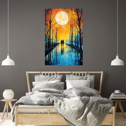 Samen Onder de Volle Maan poster
