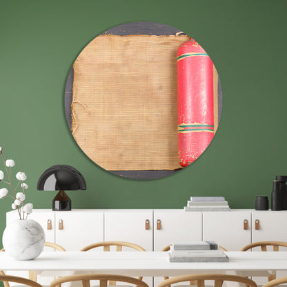 Vintage vuurblusser met verweerd doek   forex muurcirkel