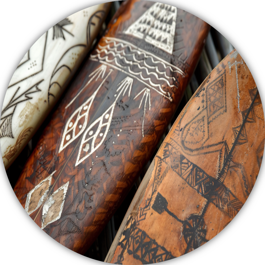 Moderne Houten Surfplanken Muurdecoratie forex muurcirkel