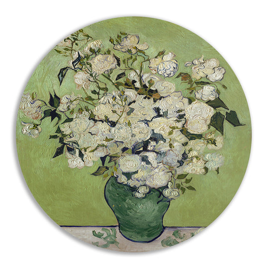 Rozen - Vincent van Gogh forex muurcirkel