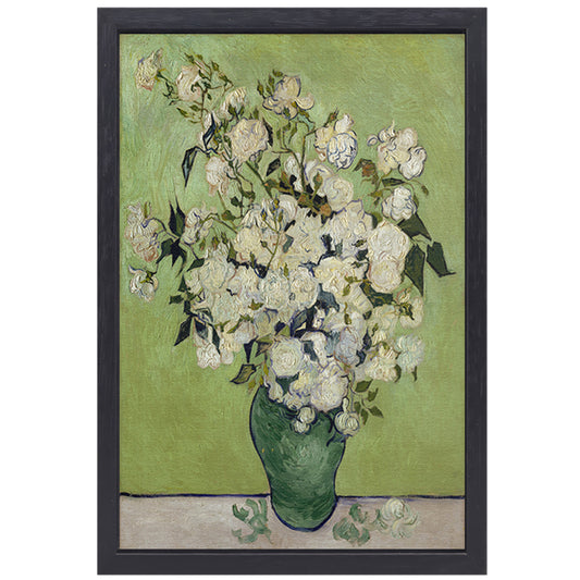 Rozen - Vincent van Gogh canvas met baklijst