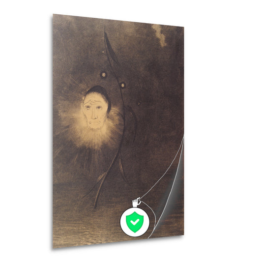 Moeras bloem - Odilon Redon poster