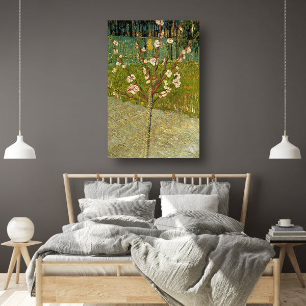 Amandelboom in bloei - Vincent van Gogh poster